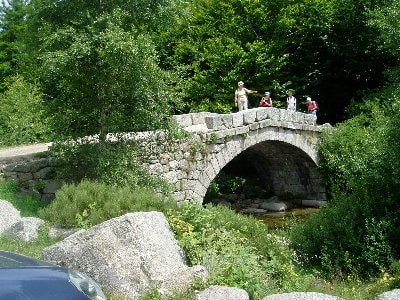 The Pont du Tarn up Mont-Lozere